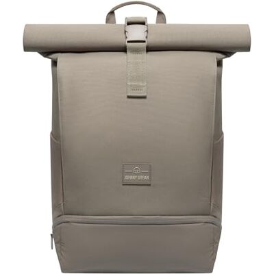Johnny Urban Sac à Dos Roll Top Femmes & Hommes Gris Allen Medium Backpack pour l'École, l'Université Compartiment Ordinateur Portable 16 pouces Hydrofuge - Publicité Johnny Urban Sac à Dos Roll Top Femmes & Hommes Gris Allen Medium Backpack pour l'École, l'Université Compartiment Ordinateur Portable 16 pouces Hydrofuge - Publicité