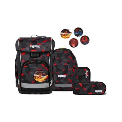 ergobag cubo Light Set Ours Taek Gris Ensemble 5 pièces avec cartable ergonomique ultra léger de 780 g, idéal pour l'école primaire au quotidien - Publicité ergobag cubo Light Set Ours Taek Gris Ensemble 5 pièces avec cartable ergonomique ultra léger de 780 g, idéal pour l'école primaire au quotidien - Publicité