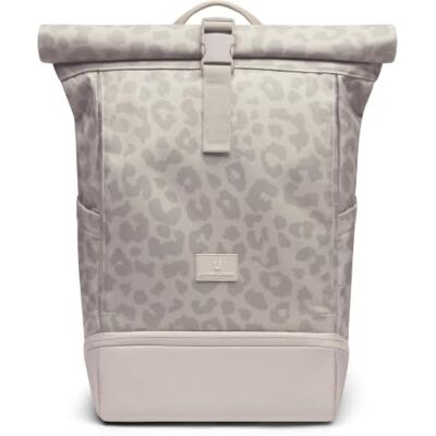 Johnny Urban Sac à Dos Roll Top Femmes & Hommes Beige Leo Allen Medium Backpack pour l'École, l'Université, Compartiment Ordinateur Portable 16 pouces, Hydrofuge - Publicité Johnny Urban Sac à Dos Roll Top Femmes & Hommes Beige Leo Allen Medium Backpack pour l'École, l'Université, Compartiment Ordinateur Portable 16 pouces, Hydrofuge - Publicité