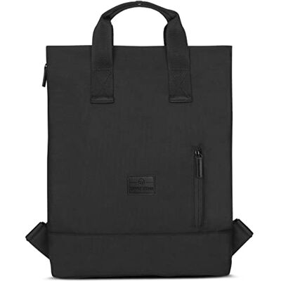 Johnny Urban Sac à Dos Femme Noir Ivy Tote Bag 2 en 1 pour l'Université, Le Bureau & Les Loisirs Sacs Casual avec Compartiment Ordinateur Déperlant - Publicité Johnny Urban Sac à Dos Femme Noir Ivy Tote Bag 2 en 1 pour l'Université, Le Bureau & Les Loisirs Sacs Casual avec Compartiment Ordinateur Déperlant - Publicité
