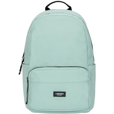 LARKSON Sac à Dos Fille & Garçon Menthe No 3 Sac Ordinateur pour Collège, Sport & Voyage Sac à Dos de Loisirs pour Hommes & Femmes -Compartiment Portable Imperméable - Publicité LARKSON Sac à Dos Fille & Garçon Menthe No 3 Sac Ordinateur pour Collège, Sport & Voyage Sac à Dos de Loisirs pour Hommes & Femmes -Compartiment Portable Imperméable - Publicité