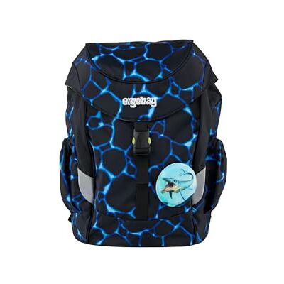 ergobag mini Bearassic Garden Bleu Clair Sac à dos ergonomique pour enfants de 10 litres au format DIN A4, idéal comme sac de maternelle pour filles et garçons - Publicité ergobag mini Bearassic Garden Bleu Clair Sac à dos ergonomique pour enfants de 10 litres au format DIN A4, idéal comme sac de maternelle pour filles et garçons - Publicité