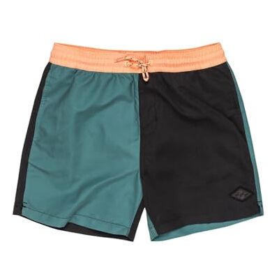 Maillot Billabong Interchange noir vert orange enfant - Publicité Maillot Billabong Interchange noir vert orange enfant - Publicité