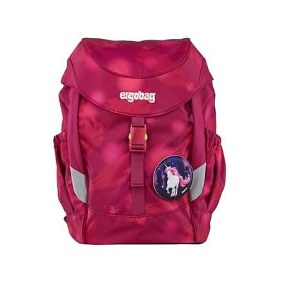 ergobag mini Bearicorn Framboise Sac à dos ergonomique pour enfants de 10 litres au format DIN A4, idéal comme sac de maternelle pour filles et garçons - Publicité ergobag mini Bearicorn Framboise Sac à dos ergonomique pour enfants de 10 litres au format DIN A4, idéal comme sac de maternelle pour filles et garçons - Publicité