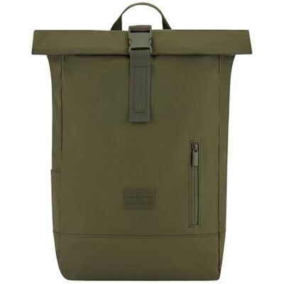 JOHNNY URBAN Sac à Dos Roll Top Femmes & Hommes Vert Robin Medium Backpack Ètanche avec Compartiment pour Laptop de 16 Pouces pour l'École, l'Université, Travail, Loisir Hydrofuge - Publicité JOHNNY URBAN Sac à Dos Roll Top Femmes & Hommes Vert Robin Medium Backpack Ètanche avec Compartiment pour Laptop de 16 Pouces pour l'École, l'Université, Travail, Loisir Hydrofuge - Publicité