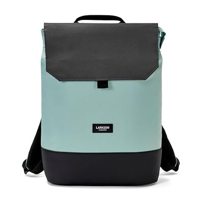 LARKSON Sac à Dos Femmes Menthe Gris Nina Sac à Dos de Jour avec Compartiment pour Ordinateur Portable pour Université Travail & Voyages Medium Backpack Hydrofuge - Publicité LARKSON Sac à Dos Femmes Menthe Gris Nina Sac à Dos de Jour avec Compartiment pour Ordinateur Portable pour Université Travail & Voyages Medium Backpack Hydrofuge - Publicité