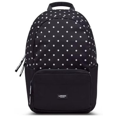 LARKSON Sac à Dos Fille & Garçon Polka Dots No 3 Sac Ordinateur pour Collège, Sport & Voyage Sac à Dos de Loisirs pour Hommes & Femmes -Compartiment Portable Imperméable - Publicité LARKSON Sac à Dos Fille & Garçon Polka Dots No 3 Sac Ordinateur pour Collège, Sport & Voyage Sac à Dos de Loisirs pour Hommes & Femmes -Compartiment Portable Imperméable - Publicité