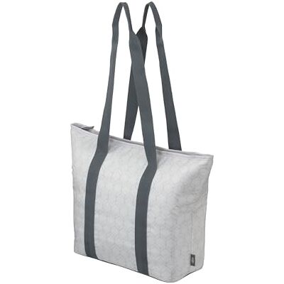 Alfi ISO Shopper 17 litres Geo Grey Sac isotherme durable fabriqué à partir de bouteilles PET recyclées Sac de courses isotherme pour courses, piscine, sauna, sac isotherme, flexible, lavable, Gris - Publicité Alfi ISO Shopper 17 litres Geo Grey Sac isotherme durable fabriqué à partir de bouteilles PET recyclées Sac de courses isotherme pour courses, piscine, sauna, sac isotherme, flexible, lavable, Gris - Publicité