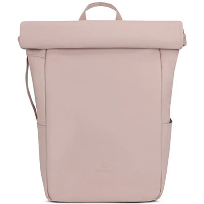 JOHNNY URBAN Sac À Dos Roll Top Femmes & Hommes Rose Henry Sac À Dos pour Un Usage Quotidien Déperlant, Flexible et avec Compartiment pour Ordinateur Portable 16 Pouches Pliable en PU Mat - Publicité JOHNNY URBAN Sac À Dos Roll Top Femmes & Hommes Rose Henry Sac À Dos pour Un Usage Quotidien Déperlant, Flexible et avec Compartiment pour Ordinateur Portable 16 Pouches Pliable en PU Mat - Publicité