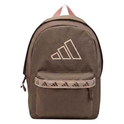 Adidas Unisex CLASSIC TAPE BACKPACK, earth strata/blush pink, One size - Publicité Adidas Unisex CLASSIC TAPE BACKPACK, earth strata/blush pink, One size - Publicité