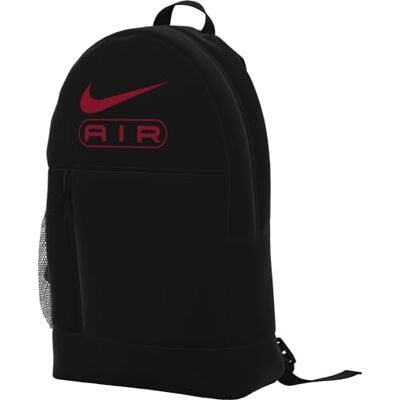 Nike Y NK Elmntl Bkpk-Air Sp24 Sac à Dos, Noir/Rouge Gym, Taille Unique Mixte Enfant - Publicité Nike Y NK Elmntl Bkpk-Air Sp24 Sac à Dos, Noir/Rouge Gym, Taille Unique Mixte Enfant - Publicité