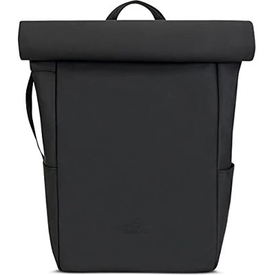 Johnny Urban Sac À Dos Roll Top Femmes & Hommes Noir Henry Sac À Dos pour un Usage Quotidien Déperlant, Flexible et avec Compartiment pour Ordinateur Portable 16 Pouches Pliable en PU mat - Publicité Johnny Urban Sac À Dos Roll Top Femmes & Hommes Noir Henry Sac À Dos pour un Usage Quotidien Déperlant, Flexible et avec Compartiment pour Ordinateur Portable 16 Pouches Pliable en PU mat - Publicité