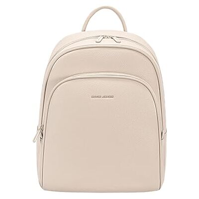 David Jones Sac à dos Femme Ville Porté dos Similicuir PU Taille Moyenne Grande Capacitée Pratique Chic Classique Tendance (Oxford Tan) - Publicité David Jones Sac à dos Femme Ville Porté dos Similicuir PU Taille Moyenne Grande Capacitée Pratique Chic Classique Tendance (Oxford Tan) - Publicité