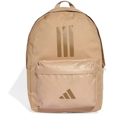 Adidas Mixte CLASSIC THREE STRIPES BACKPACK BACK TO SCHOOL, warm sandstone/brown desert, One size - Publicité Adidas Mixte CLASSIC THREE STRIPES BACKPACK BACK TO SCHOOL, warm sandstone/brown desert, One size - Publicité