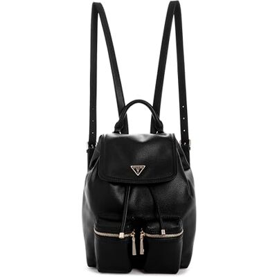 Guess sac à dos de loisirs Manhattan II Flap Backpack Black noir - Publicité Guess sac à dos de loisirs Manhattan II Flap Backpack Black noir - Publicité