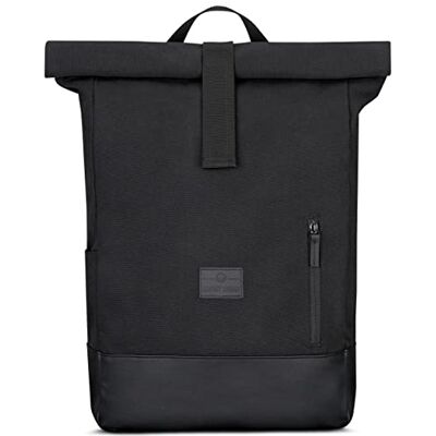 Johnny Urban Sac à dos Rolltop Femme & Homme Noir Adam Large Backpack Voyage & Travail Ordinateur Portable 15.6'' Toile de Coton Résistant à l'eau - Publicité Johnny Urban Sac à dos Rolltop Femme & Homme Noir Adam Large Backpack Voyage & Travail Ordinateur Portable 15.6'' Toile de Coton Résistant à l'eau - Publicité