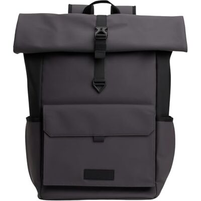 Tommy Hilfiger Seasonal Rolltop Sac à dos avec poche extérieure pour homme Gris anthracite Taille unique - Publicité Tommy Hilfiger Seasonal Rolltop Sac à dos avec poche extérieure pour homme Gris anthracite Taille unique - Publicité