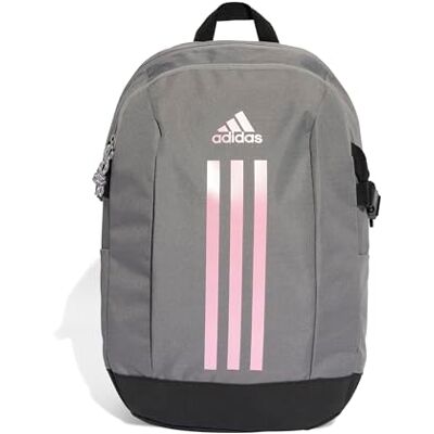 Adidas Mixte Power Backpack, grey three/true pink, One size - Publicité Adidas Mixte Power Backpack, grey three/true pink, One size - Publicité