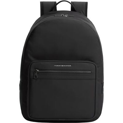 Tommy Hilfiger Repreve Sac à dos pour homme avec poche extérieure Noir Taille unique - Publicité Tommy Hilfiger Repreve Sac à dos pour homme avec poche extérieure Noir Taille unique - Publicité
