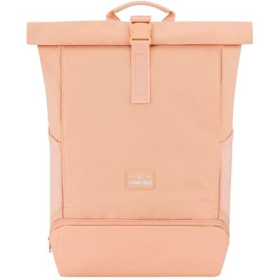Johnny Urban Sac à Dos Roll Top Femmes & Hommes Orange Allen Large Backpack pour l'École, l'Université Compartiment pour Ordinateur Portable 16 pouces Hydrofuge - Publicité Johnny Urban Sac à Dos Roll Top Femmes & Hommes Orange Allen Large Backpack pour l'École, l'Université Compartiment pour Ordinateur Portable 16 pouces Hydrofuge - Publicité