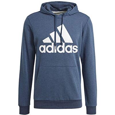 Adidas M BL FT HD, Sweat à Capuche Menu, Crew Navy Mel/White, L - Publicité Adidas M BL FT HD, Sweat à Capuche Menu, Crew Navy Mel/White, L - Publicité