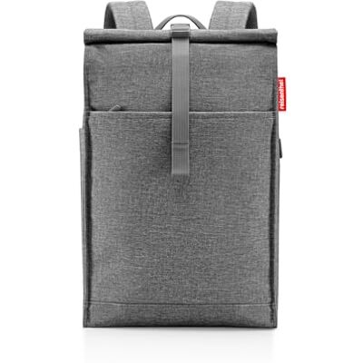 reisenthel Sac à Dos Urban rolltop – Sac à Dos Fin, Pur, Urbain et élégant, Design Moderne, Sac à Dos spacieux pour Les Loisirs, Les trajets en Ville et Les trajets en Ville, Twist Silver., Taille - Publicité reisenthel Sac à Dos Urban rolltop – Sac à Dos Fin, Pur, Urbain et élégant, Design Moderne, Sac à Dos spacieux pour Les Loisirs, Les trajets en Ville et Les trajets en Ville, Twist Silver., Taille - Publicité