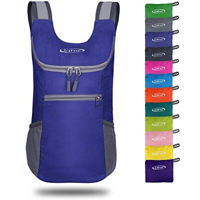 G4Free Sac à Dos Petit 11L Pliable Ultra-Léger Sac de Randonnée pour Voyage Camping Sport Vélo Homme Femme - Publicité G4Free Sac à Dos Petit 11L Pliable Ultra-Léger Sac de Randonnée pour Voyage Camping Sport Vélo Homme Femme - Publicité
