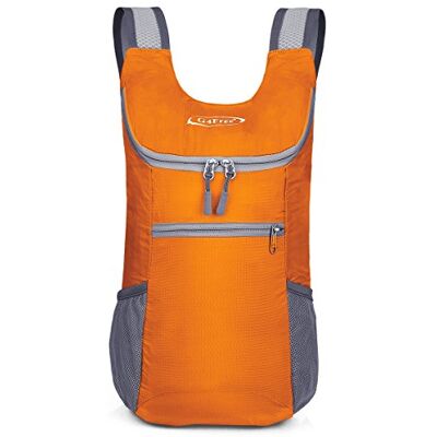 G4Free Sac à Dos Pliable Imperméable Ultra-Léger Sac de Sport Gym Natation École Randonnée Voyage pour Hommes et Femmes - Publicité G4Free Sac à Dos Pliable Imperméable Ultra-Léger Sac de Sport Gym Natation École Randonnée Voyage pour Hommes et Femmes - Publicité