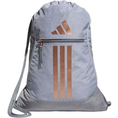 Adidas Sac à dos Excel Sac à dos Mixte, Gris sergé/or rose/gris, Taille unique, Alliance 3 Sackpack - Publicité Adidas Sac à dos Excel Sac à dos Mixte, Gris sergé/or rose/gris, Taille unique, Alliance 3 Sackpack - Publicité