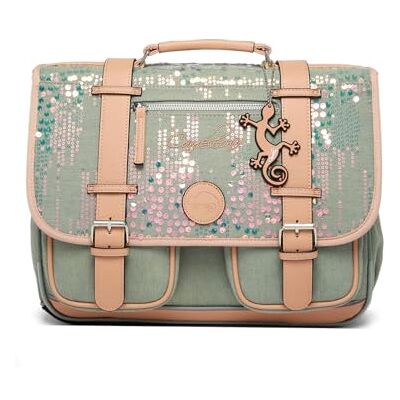 Cameleon Cartable scolaire Rose 38cm Vintage Fantasy avec 2 compartiments Idéal pour l'école primaire et la rentrée scolaire en CP, CE1 et CE2 pour fille et garçon - Publicité Cameleon Cartable scolaire Rose 38cm Vintage Fantasy avec 2 compartiments Idéal pour l'école primaire et la rentrée scolaire en CP, CE1 et CE2 pour fille et garçon - Publicité