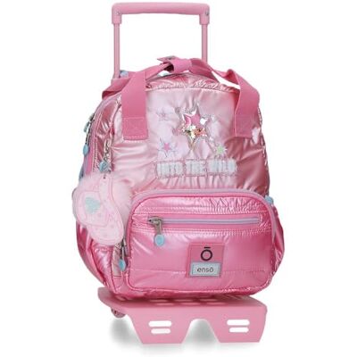 Enso Into The Wild Sac à Dos de Randonnée Rose 23x28x10 cm Polyester 6.44L - Publicité Enso Into The Wild Sac à Dos de Randonnée Rose 23x28x10 cm Polyester 6.44L - Publicité