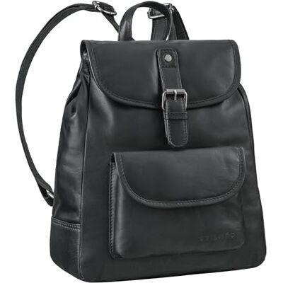 STILORD 'Adele' Petit Sac à Dos Femme Cuir Voyage Sacs à Main Portés Dos Tendance Loisir, Couleur:noir - Publicité STILORD 'Adele' Petit Sac à Dos Femme Cuir Voyage Sacs à Main Portés Dos Tendance Loisir, Couleur:noir - Publicité