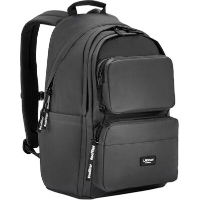 LARKSON Sac à Dos Fille & Garçon Gris No 3 Advanced Sac Ordinateur 16" pour Collège, Sport & Voyage Grand Sac à Dos de Loisirs pour Hommes & Femmes En PET Imperméable - Publicité LARKSON Sac à Dos Fille & Garçon Gris No 3 Advanced Sac Ordinateur 16" pour Collège, Sport & Voyage Grand Sac à Dos de Loisirs pour Hommes & Femmes En PET Imperméable - Publicité