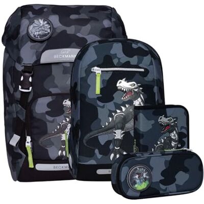 Beckmann - Classic+ Maxi - Camo Rex - Ensemble de cartables - Publicité Beckmann - Classic+ Maxi - Camo Rex - Ensemble de cartables - Publicité