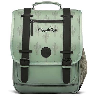 Cameleon Sac à dos Vert 39cm Vintage North avec 2 compartiments Idéal pour l'école primaire et la rentrée scolaire en CP, CE1 et CE2 pour fille et garçon - Publicité Cameleon Sac à dos Vert 39cm Vintage North avec 2 compartiments Idéal pour l'école primaire et la rentrée scolaire en CP, CE1 et CE2 pour fille et garçon - Publicité