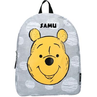 Undercover Sac à dos de maternelle Winnie l'ourson Personnalisable avec nom Sac à dos pour garçons et filles - Publicité Undercover Sac à dos de maternelle Winnie l'ourson Personnalisable avec nom Sac à dos pour garçons et filles - Publicité