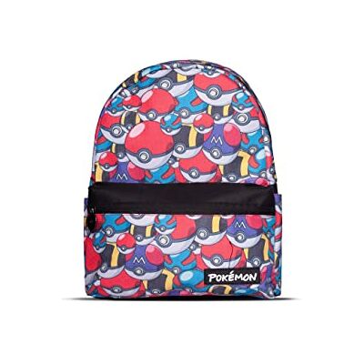 Pokémon Pokéballs Mini Sac à Dos Unisexe Mini Sac À Dos multicolore 100% Polyester - Publicité Pokémon Pokéballs Mini Sac à Dos Unisexe Mini Sac À Dos multicolore 100% Polyester - Publicité