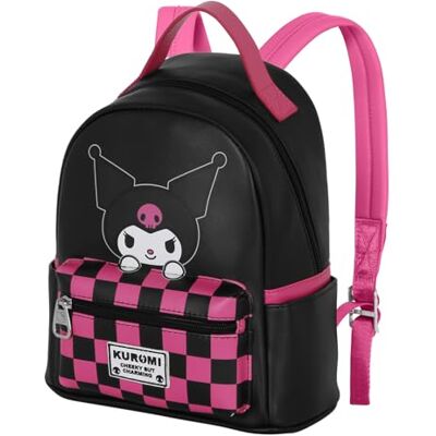 KARACTERMANIA Sanrio Kuromi Chess-Sac à Dos Heady Petit, Multicolore, 22 x 25 cm, Capacité 8 L - Publicité KARACTERMANIA Sanrio Kuromi Chess-Sac à Dos Heady Petit, Multicolore, 22 x 25 cm, Capacité 8 L - Publicité