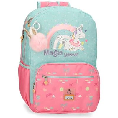 Enso Magic Summer Sac à Dos Scolaire Multicolore 32 x 42 x 15 cm Polyester 20,16 L, Multicolore, Sac à Dos Scolaire - Publicité Enso Magic Summer Sac à Dos Scolaire Multicolore 32 x 42 x 15 cm Polyester 20,16 L, Multicolore, Sac à Dos Scolaire - Publicité