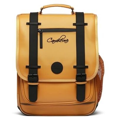 CAMELEON - Vintage North - Jaune - 2 Compartiments - Sac à Dos - Publicité CAMELEON - Vintage North - Jaune - 2 Compartiments - Sac à Dos - Publicité