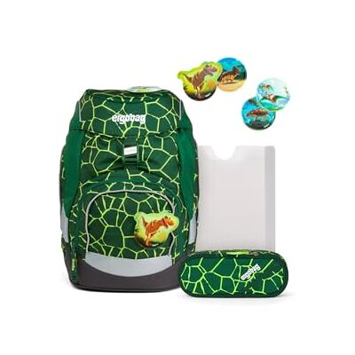 ergobag Prime Set Sac à dos d'école ergonomique et flexible, set de 6 pièces pour primaire, 1ère année, Bearrex, Taille unique, Décontracté - Publicité ergobag Prime Set Sac à dos d'école ergonomique et flexible, set de 6 pièces pour primaire, 1ère année, Bearrex, Taille unique, Décontracté - Publicité