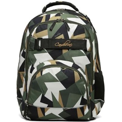 Cameleon Grand sac à dos scolaire Multicolore 14L Ligne Futur Intérieur 2 compartiments. Idéal pour l'école primaire : le CM1 et CM2. Pour fille et garçon - Publicité Cameleon Grand sac à dos scolaire Multicolore 14L Ligne Futur Intérieur 2 compartiments. Idéal pour l'école primaire : le CM1 et CM2. Pour fille et garçon - Publicité