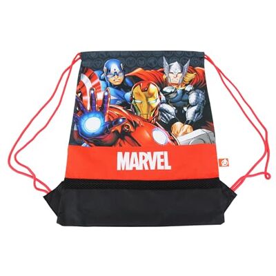 Marvel Avengers Sac à Dos de Gym pour Garçon, Sac à Dos à Cordon pour Jeunes, Sac à Bagages, Sac à Dos de Voyage, Cadeau pour Enfants et Adolescents - Publicité Marvel Avengers Sac à Dos de Gym pour Garçon, Sac à Dos à Cordon pour Jeunes, Sac à Bagages, Sac à Dos de Voyage, Cadeau pour Enfants et Adolescents - Publicité