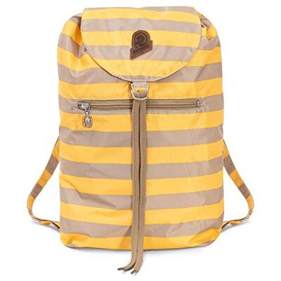 Invicta Sac à Dos, Vintage Heritage; Minisac Sac à Dos à Cordon de Serrage, Sac à Dos Décontracté, Unisexe, Taille Unique 8 L, pour les Escapade & les Loisirs, avec Ceinture de Hanche Jaune/Beige - Publicité Invicta Sac à Dos, Vintage Heritage; Minisac Sac à Dos à Cordon de Serrage, Sac à Dos Décontracté, Unisexe, Taille Unique 8 L, pour les Escapade & les Loisirs, avec Ceinture de Hanche Jaune/Beige - Publicité