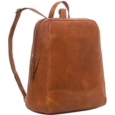 STILORD " Petit Sac à Dos en Cuir pour Femmes et Hommes Vintage Backpack Anti-Vol pour les Étudiants en City Trip Daypack en Cuir véritable Couleur:texas marron - Publicité STILORD " Petit Sac à Dos en Cuir pour Femmes et Hommes Vintage Backpack Anti-Vol pour les Étudiants en City Trip Daypack en Cuir véritable Couleur:texas marron - Publicité