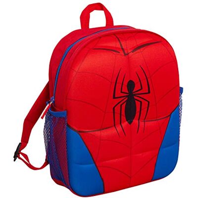 Sac à dos Marvel Spiderman en peluche 3D pour voyage et école - Lunch pour garçons - Publicité Sac à dos Marvel Spiderman en peluche 3D pour voyage et école - Lunch pour garçons - Publicité
