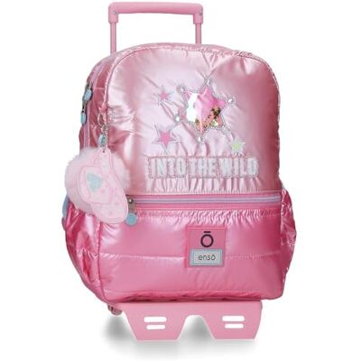 Enso Into The Wild Sac à Dos de Randonnée Rose 27x33x11 cm Polyester 9.8L - Publicité Enso Into The Wild Sac à Dos de Randonnée Rose 27x33x11 cm Polyester 9.8L - Publicité