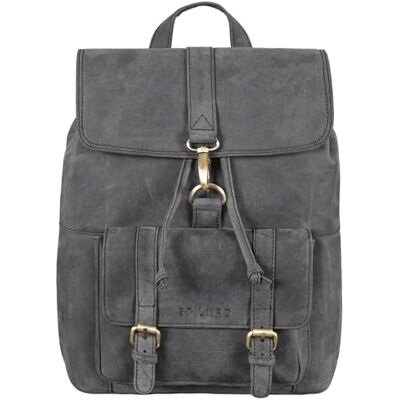 STILORD Sac à Dos Vintage Femme Cuir pour Ordinateur Portable 13,3 Pouces Casual Backpack idéal comme Sac Travail Sac Universitaire Cartable Couleur:avaro Grigio - Publicité STILORD Sac à Dos Vintage Femme Cuir pour Ordinateur Portable 13,3 Pouces Casual Backpack idéal comme Sac Travail Sac Universitaire Cartable Couleur:avaro Grigio - Publicité