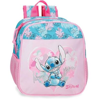 Sac à Dos Rose en Polyester Heart Stitch Disney - Sac à Dos - Publicité Sac à Dos Rose en Polyester Heart Stitch Disney - Sac à Dos - Publicité