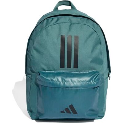 Adidas Mixte CLASSIC THREE STRIPES BACKPACK BACK TO SCHOOL, preloved teal/black, One size - Publicité Adidas Mixte CLASSIC THREE STRIPES BACKPACK BACK TO SCHOOL, preloved teal/black, One size - Publicité